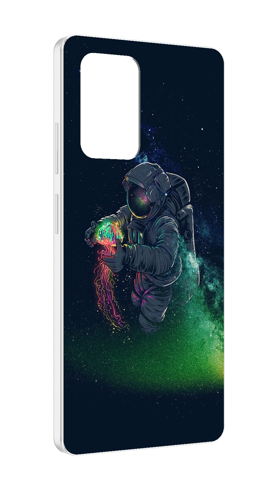 

Чехол MyPads космонавт-с-оружием-арты для ZTE Blade V40 Pro, Tocco