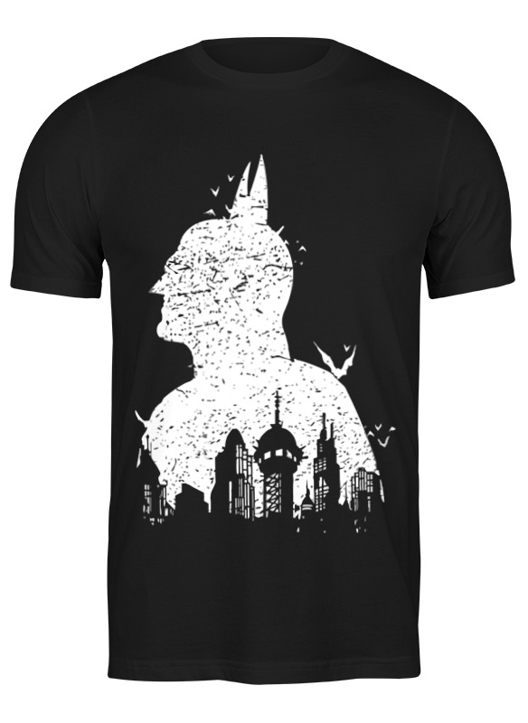 

Футболка мужская Printio Бэтмен (batman) черная 2XL, Черный, Бэтмен (batman)