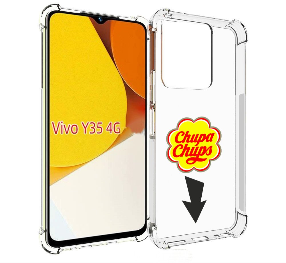 

Чехол MyPads чупа чупс для Vivo Y35 4G 2022 / Vivo Y22, Прозрачный, Tocco