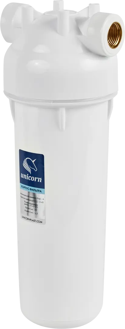 Магистральный фильтр для холодного водоснабжения (ХВС) Unicorn KSBPN 12 LM SL10 1/2
