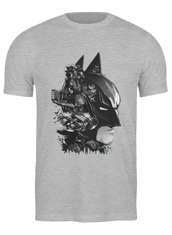 

Футболка унисекс Printio Бэтмен (batman) серая 2XL, Серый, Бэтмен (batman)