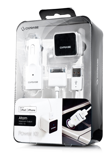 

Комплект зарядных устройств Capdase Atom Power Kit - сетевое и автомобильное
