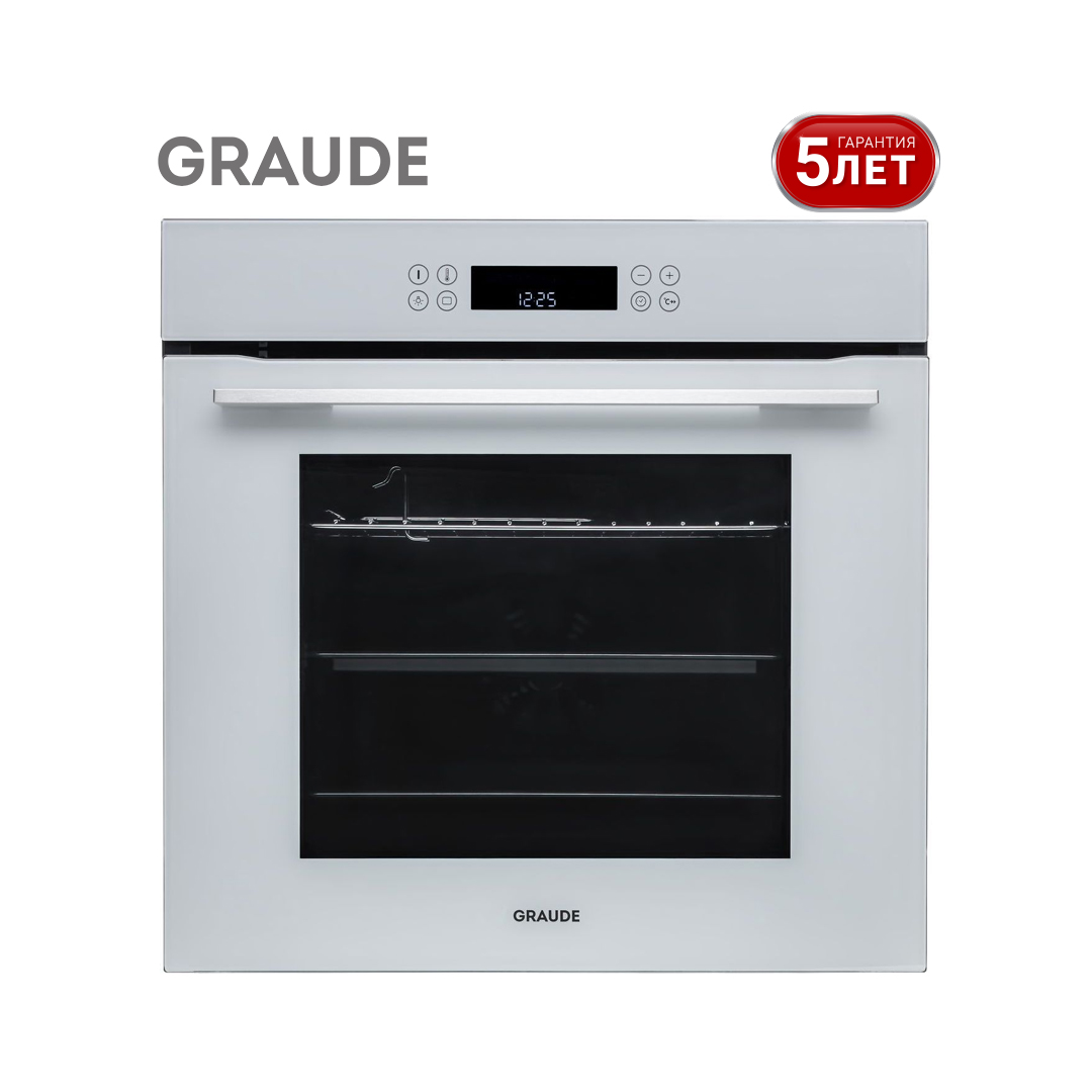 

Встраиваемый электрический духовой шкаф Graude BM 60.2 W белый, BM 60.2 W