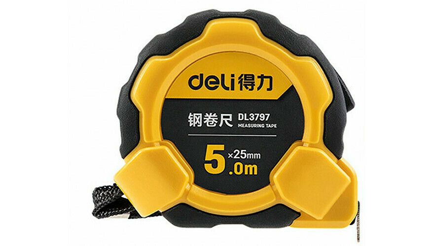 

Рулетка Deli Steel Tape Measure (5 м) DL3797