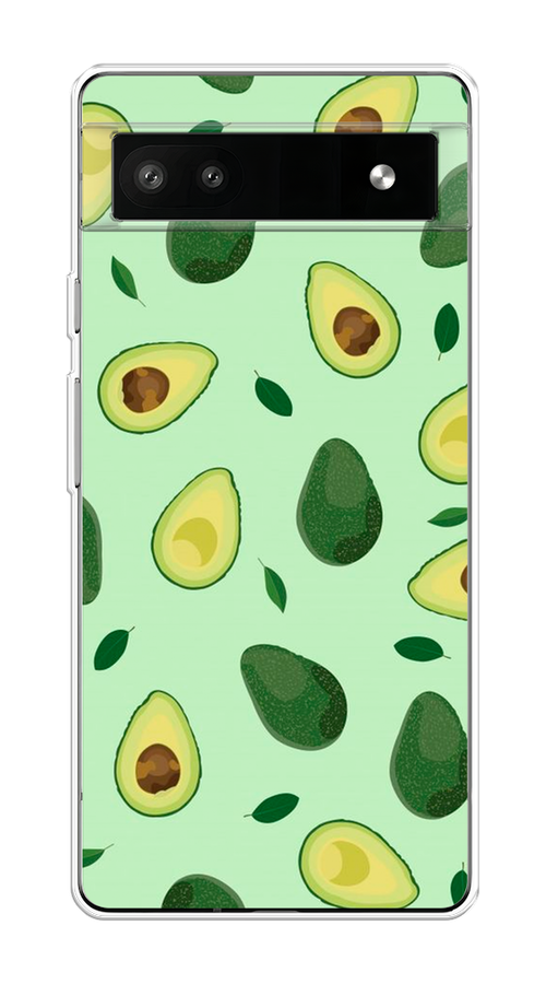 

Чехол на Google Pixel 6A "Blue avocado", 271150-1