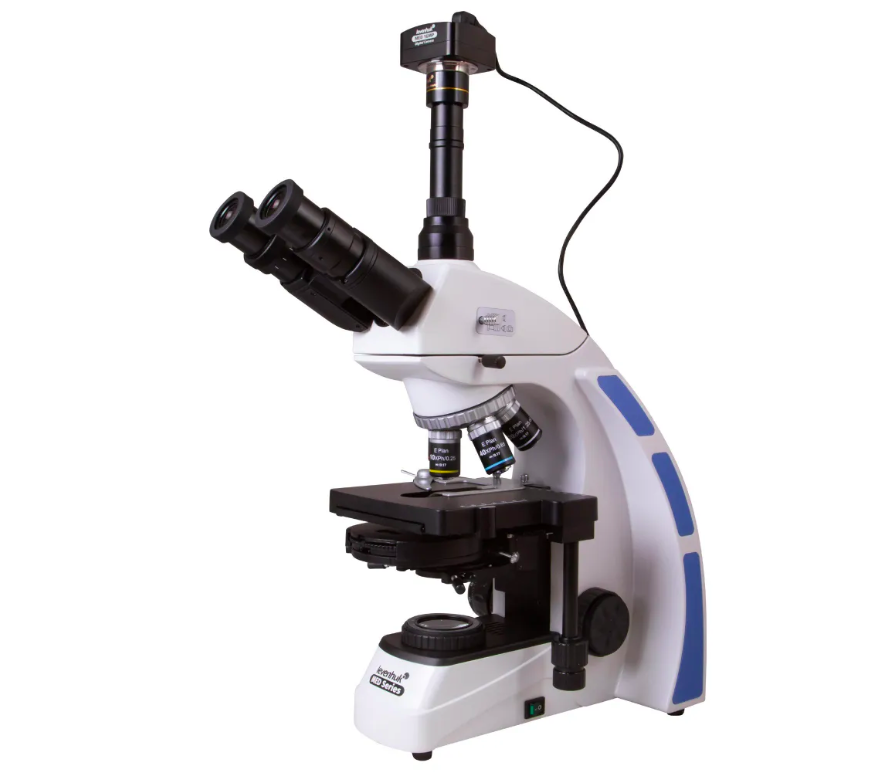 

Микроскоп цифровой Levenhuk MED D45T, тринокулярный