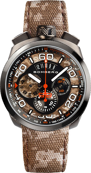 фото Наручные часы мужские bomberg bs45chpgm.018.3