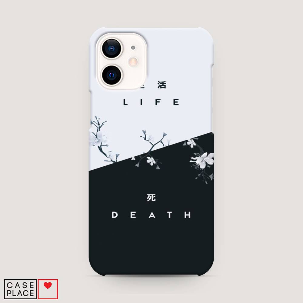 

Пластиковый чехол "Life and death" на Apple iPhone 12 mini, 12620-5