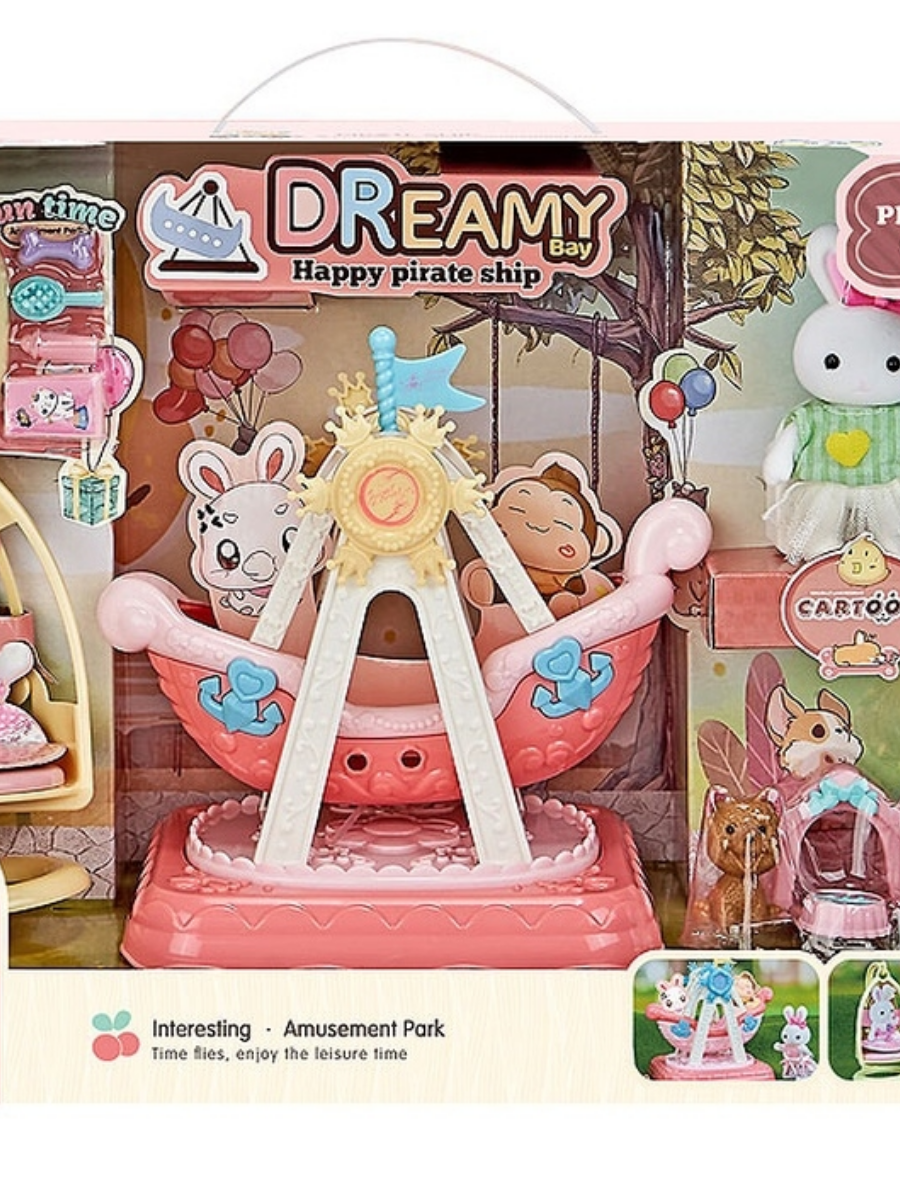 

Игровой набор 6654 Атракционы с зайчиком и аксесc. в коробке