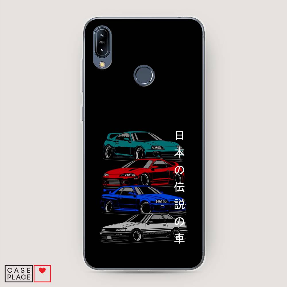 фото Чехол awog "jdm legend cars" для asus zenfone max m2 zb633kl