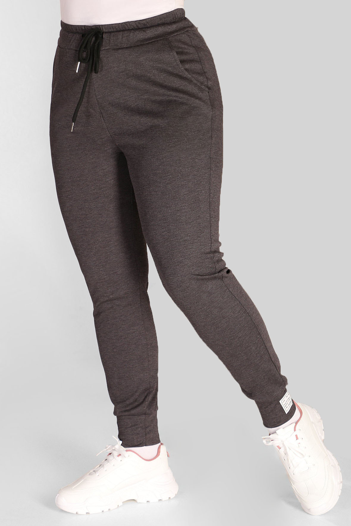 

Спортивные брюки женские AlmondShop 1Г-33 2266.37.С1 серые 56 RU, 1Г-33 2266.37.С1
