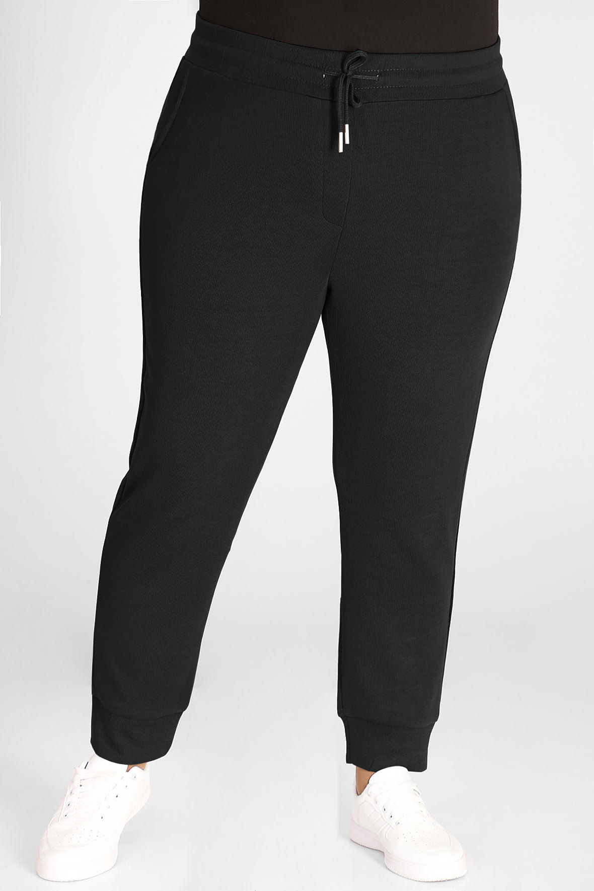 

Спортивные брюки женские AlmondShop 1Д-98 2506 черные 58 RU, 1Д-98 2506
