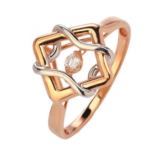 

Кольцо из серебра р. 18,5 Эстет 01К1512906РА, фианит, 01К1512906РА