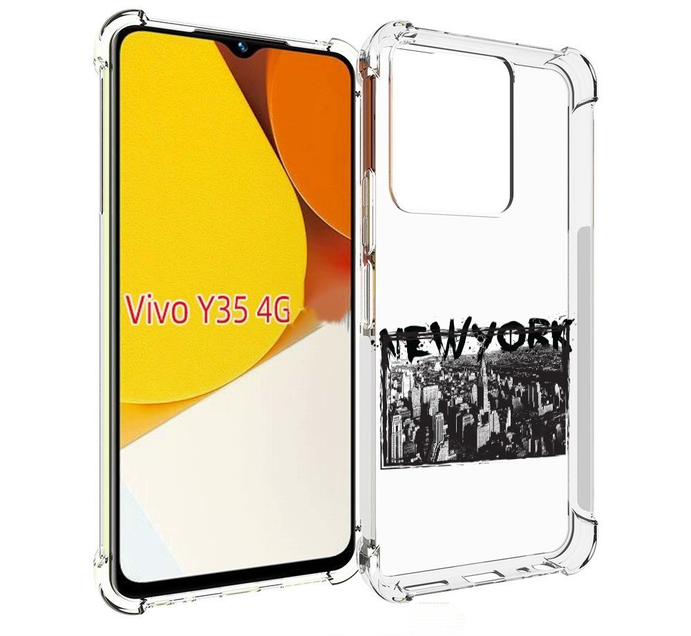 

Чехол MyPads че для Vivo Y35 4G 2022 / Vivo Y22, Прозрачный, Tocco