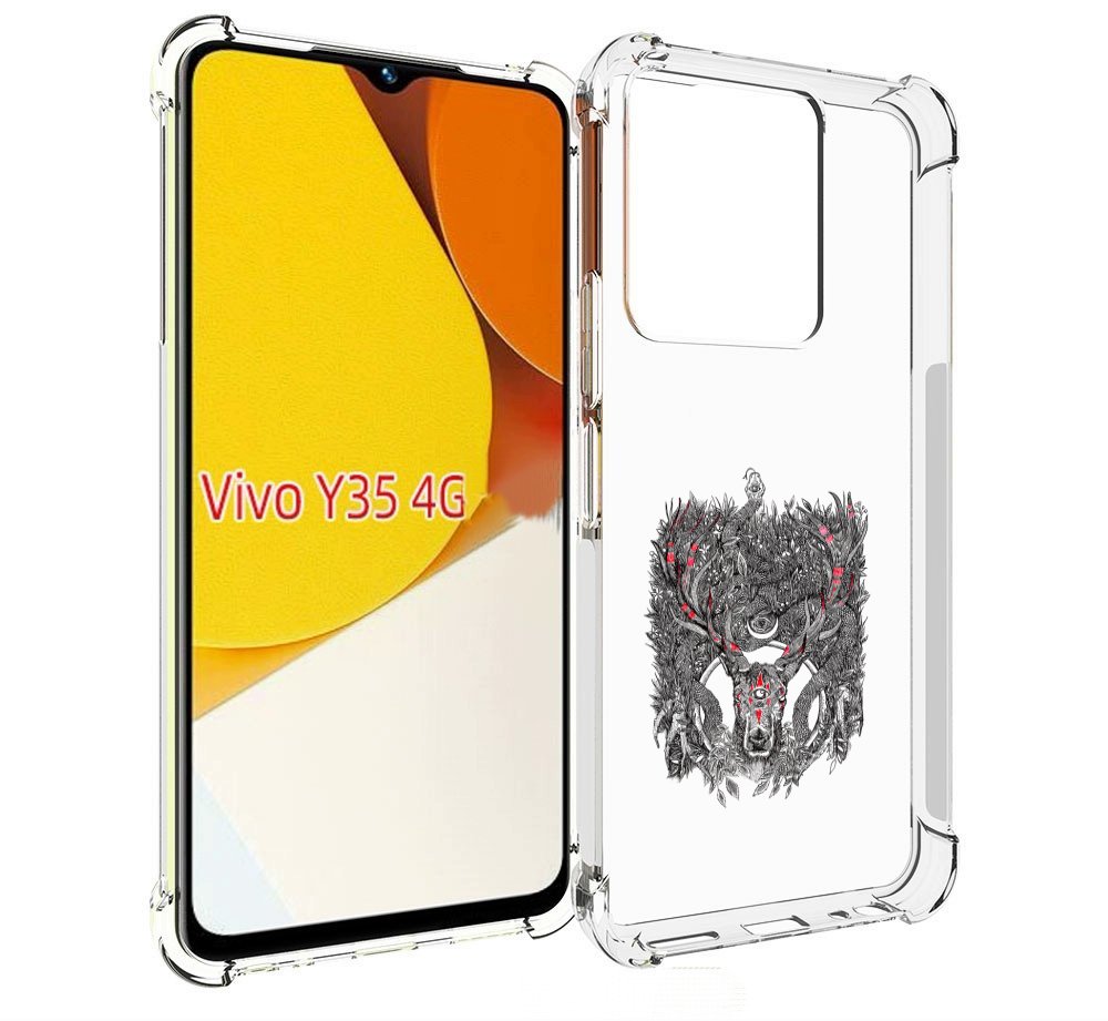 

Чехол MyPads Дизайнерские_676 для Vivo Y35 4G 2022 / Vivo Y22, Прозрачный, Tocco