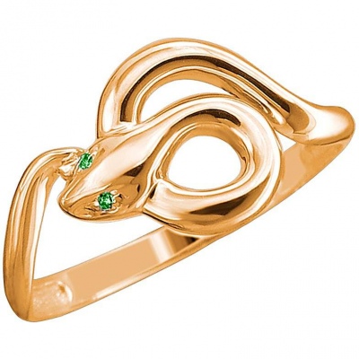 

Кольцо из серебра с изумрудом р. 17 Эстет 01К2513187А-1, 01К2513187А-1