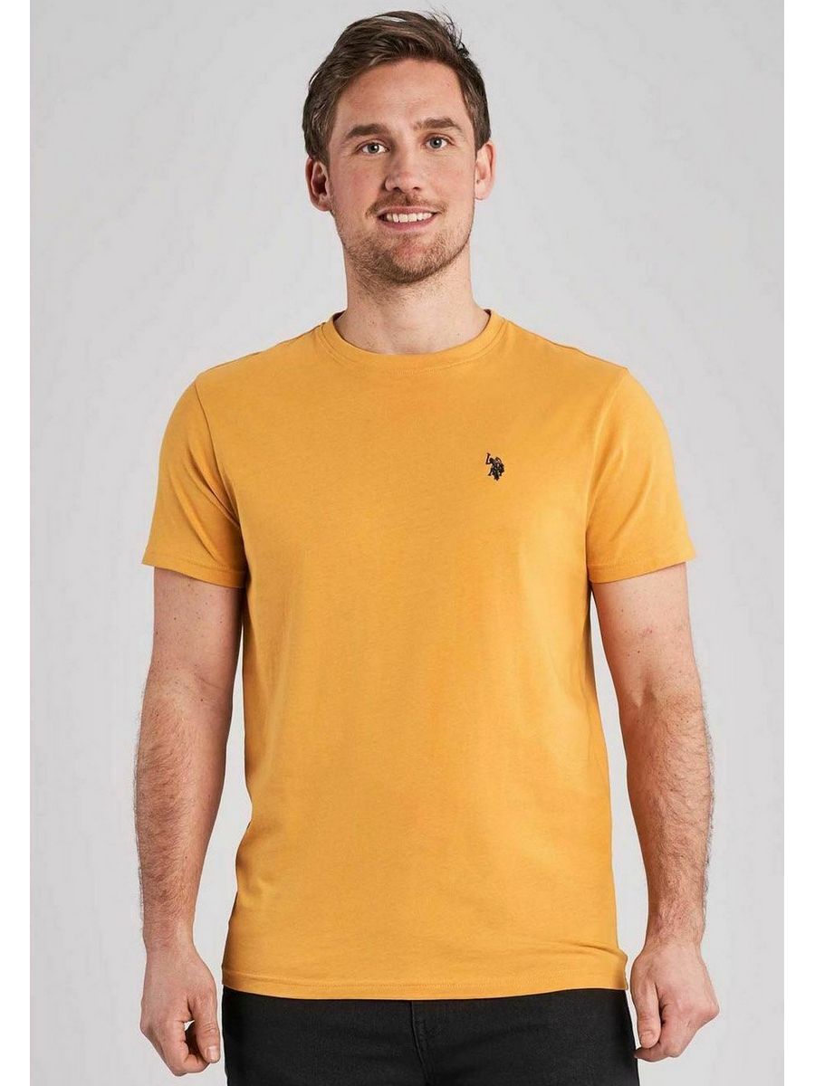 

Футболка мужская U.S. POLO Assn. US222O040 желтая S, Желтый, US222O040