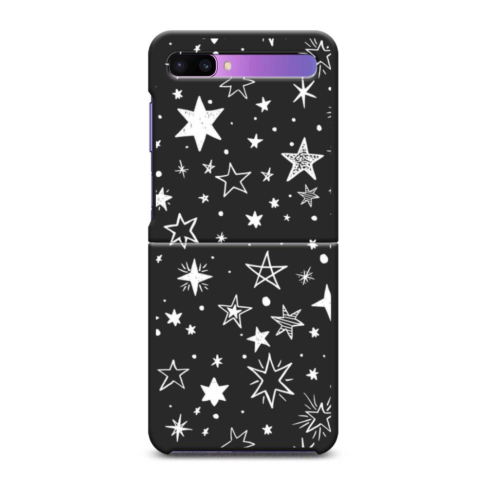 

Чехол Awog на Samsung Galaxy Z Flip / Самсунг Z Flip "Звездочки графика белая", 2107152-1