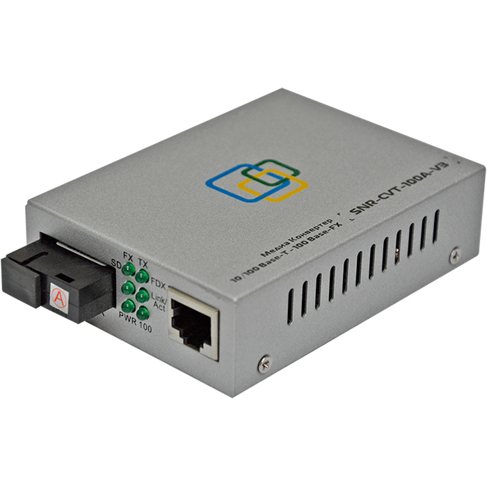 

Медиаконвертер SNR (SNR-CVT-100A-V3), Серебристый