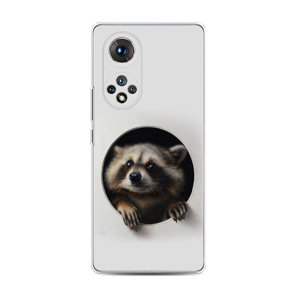 

Чехол Awog "Любопытный енот" для Honor 50 Pro, 6105550-1
