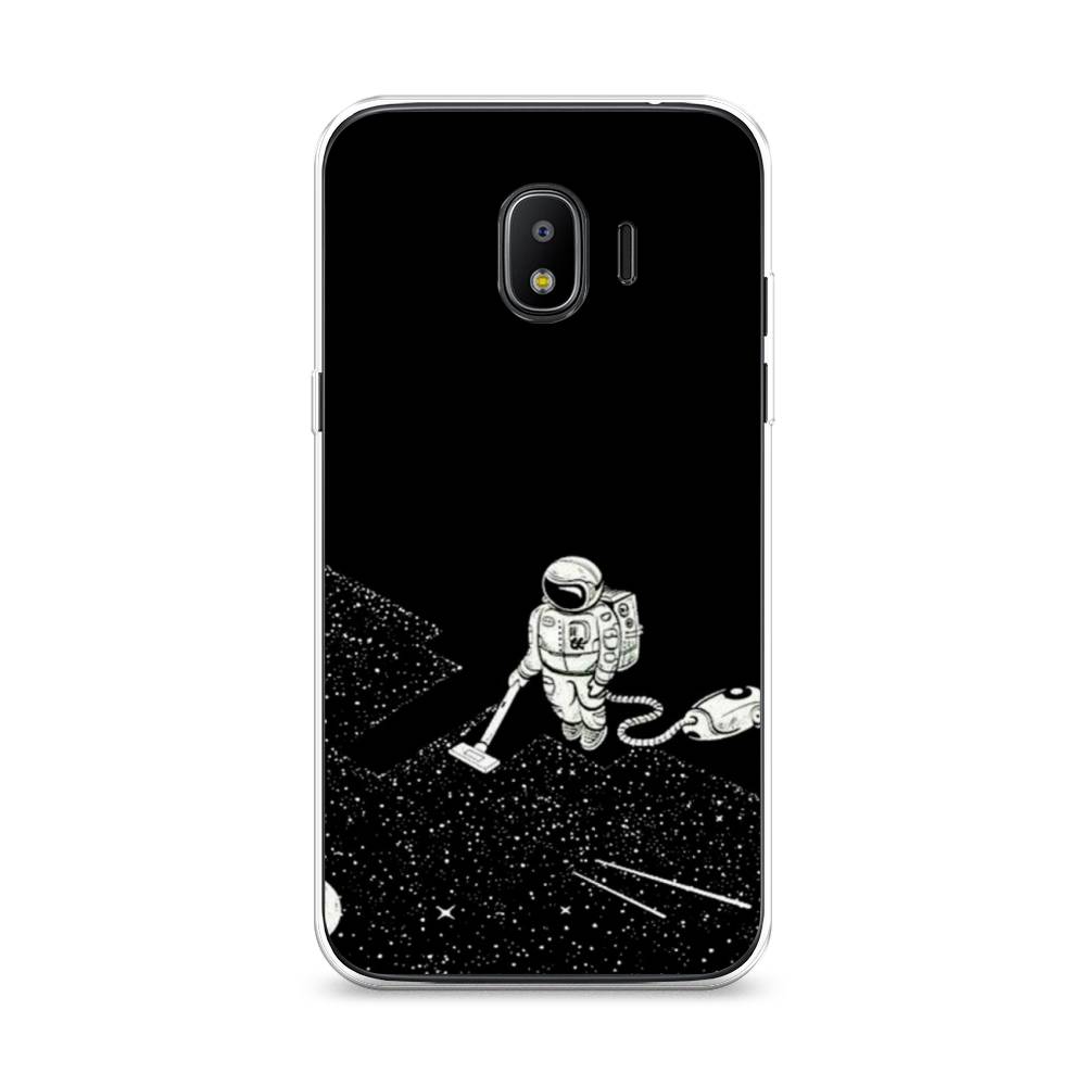 фото Чехол awog "космонавт с пылесосом" для samsung galaxy j2 2018