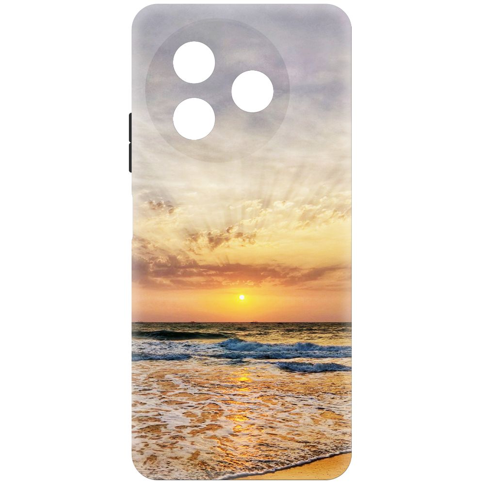 

Чехол-накладка Krutoff Soft Case Индия, Пляжи Гоа для ITEL S24 черный