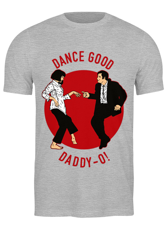 

Футболка унисекс Printio Dance good (pulp fiction) серая 2XL, Серый, Dance good (pulp fiction)