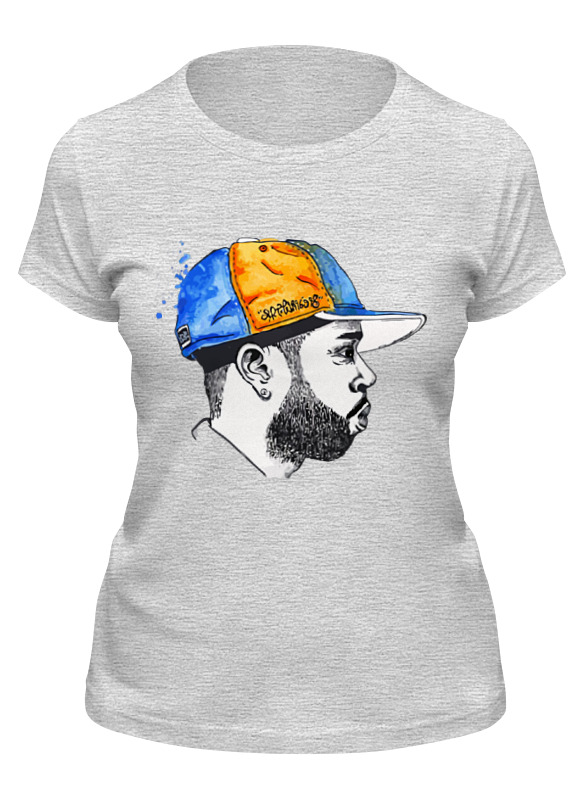 Футболка мужская Printio J dilla (jay dee) серая 2XL