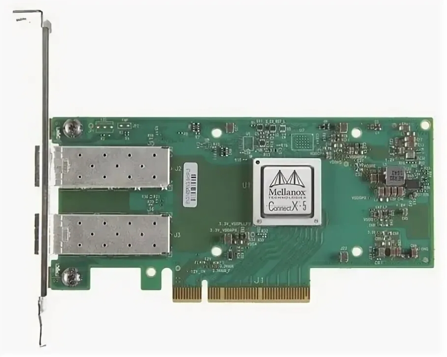 

Mellanox ConnectX-5 EN network interface card, 10/25 Gbe dual-port, SFP28, PCIe3.0 x8, ta