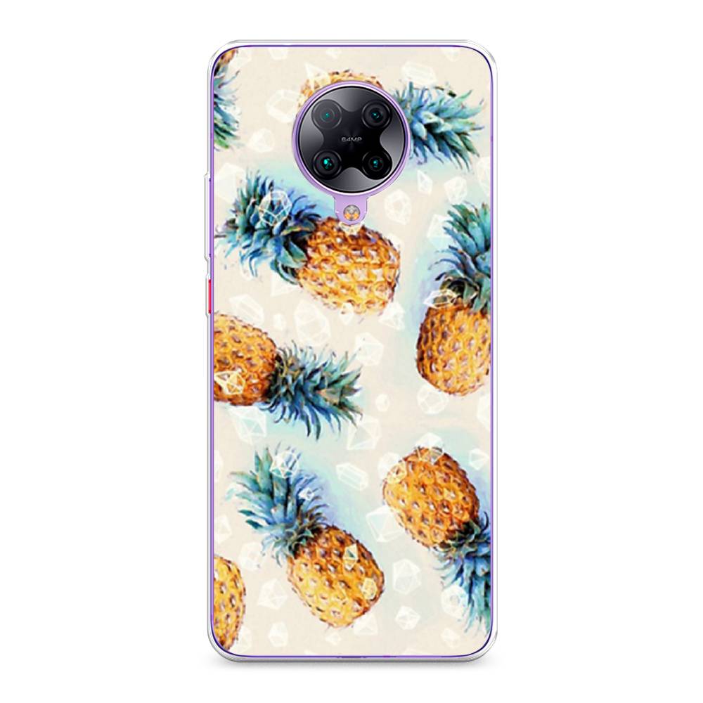 

Чехол Awog на Poco F2 Pro/Redmi K30 Pro "Ананасы", Разноцветный, 37050-3