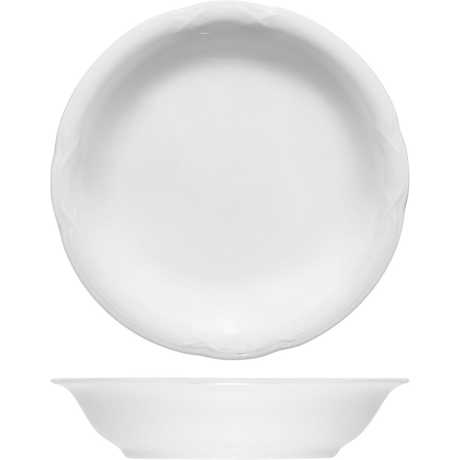 

Сервировочное блюдо Bauscher Штутгарт для фруктов 140х140х30мм фарфор белый