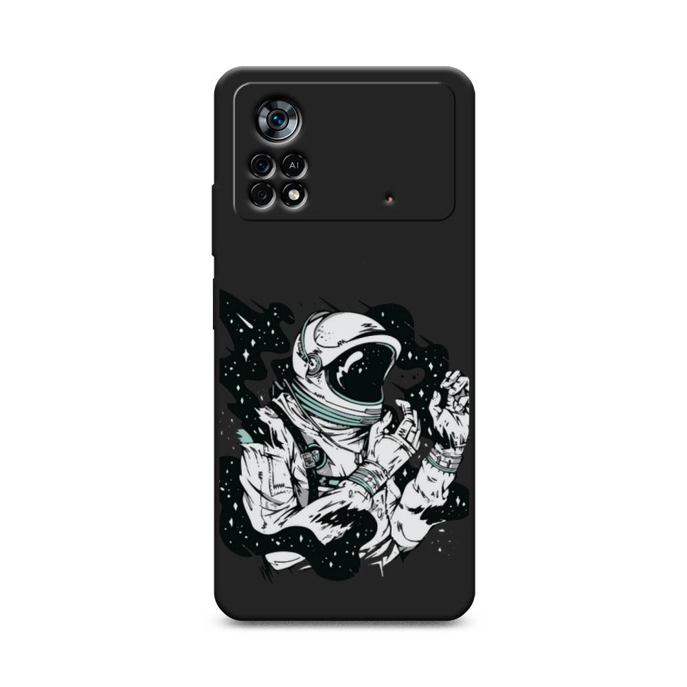 

Чехол Awog на Poco X4 Pro 5G "Космонавт арт", Разноцветный, 313152-1