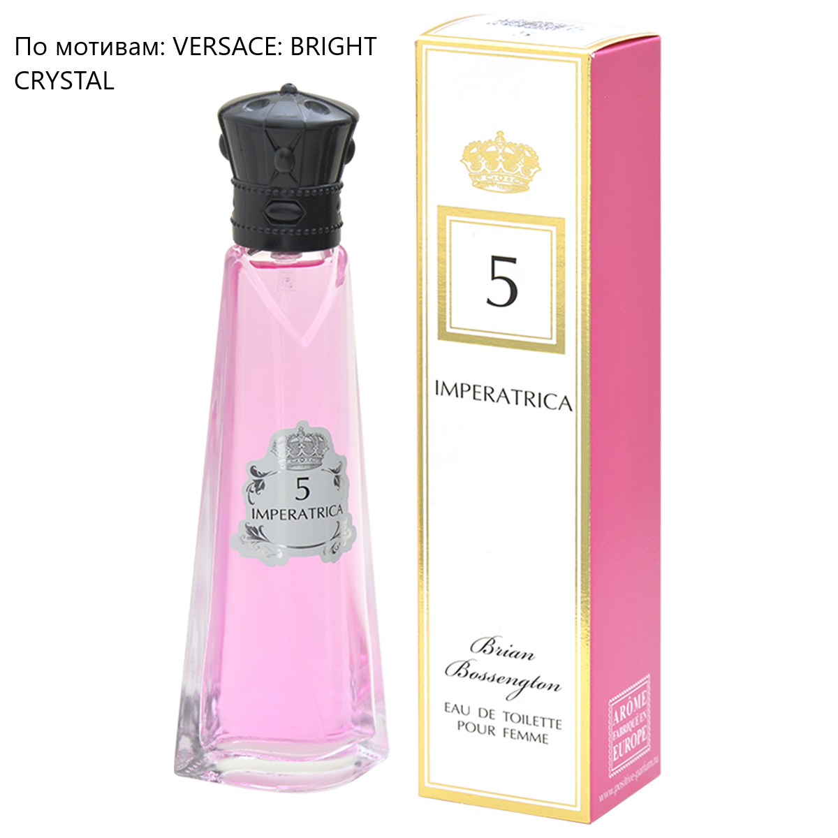 Туалетная вода Positive parfum Imperatrica 5 по мотивам VERSACE BRIGHT CRYSTAL 50мл