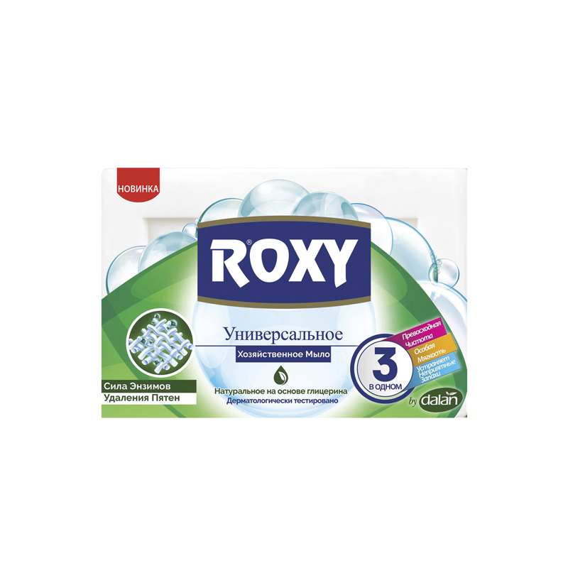 Мыло хозяйственное пятноудаляющее Dalan Roxy Laundry Soap Stain Lifter 1 х 125 г