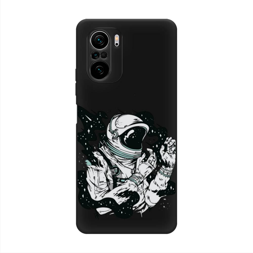 

Чехол Awog на Poco F3/Redmi K40/Mi 11i "Космонавт арт", Разноцветный, 310152-1