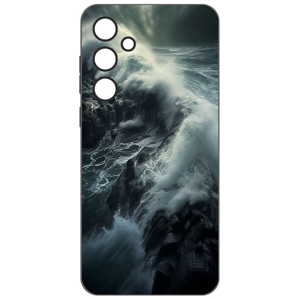 

Чехол-накладка Krutoff Soft Case Шторм для Samsung Galaxy A55 5G (A556) черный