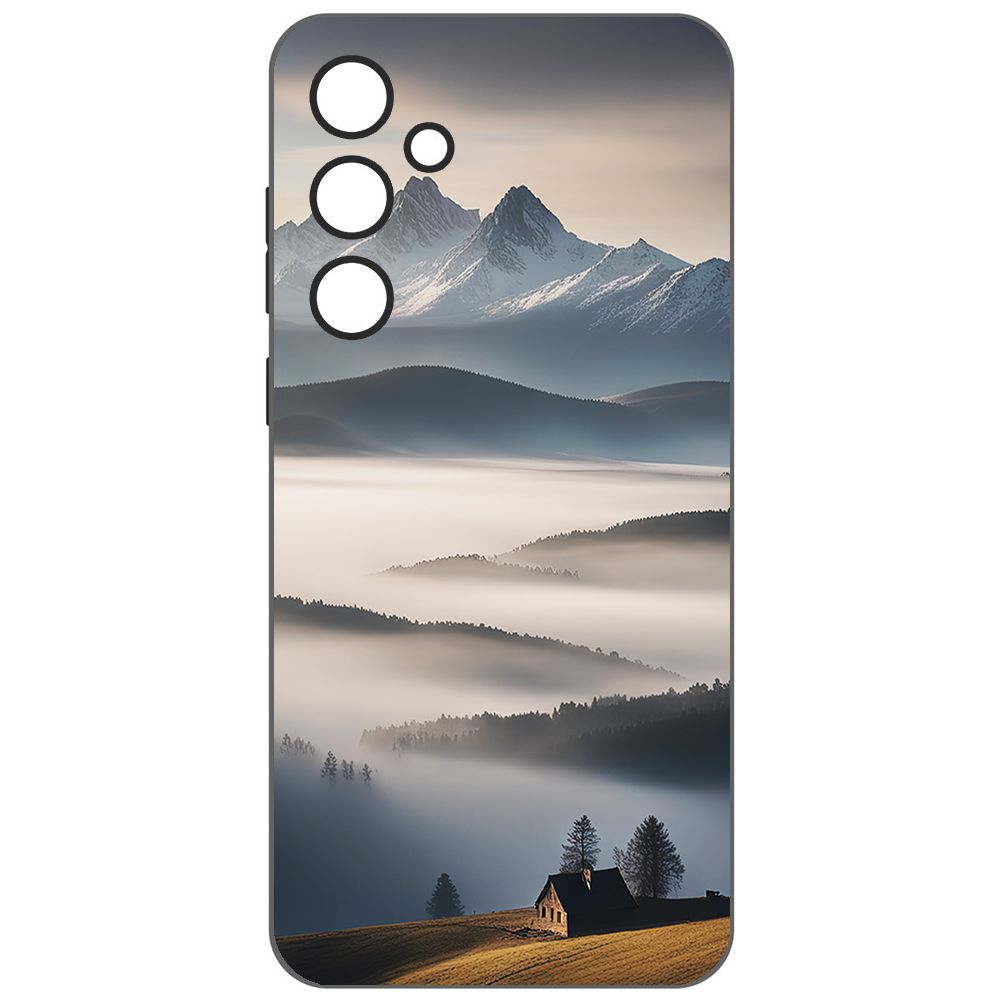 

Чехол-накладка Krutoff Soft Case Туман для Samsung Galaxy A55 5G (A556) черный