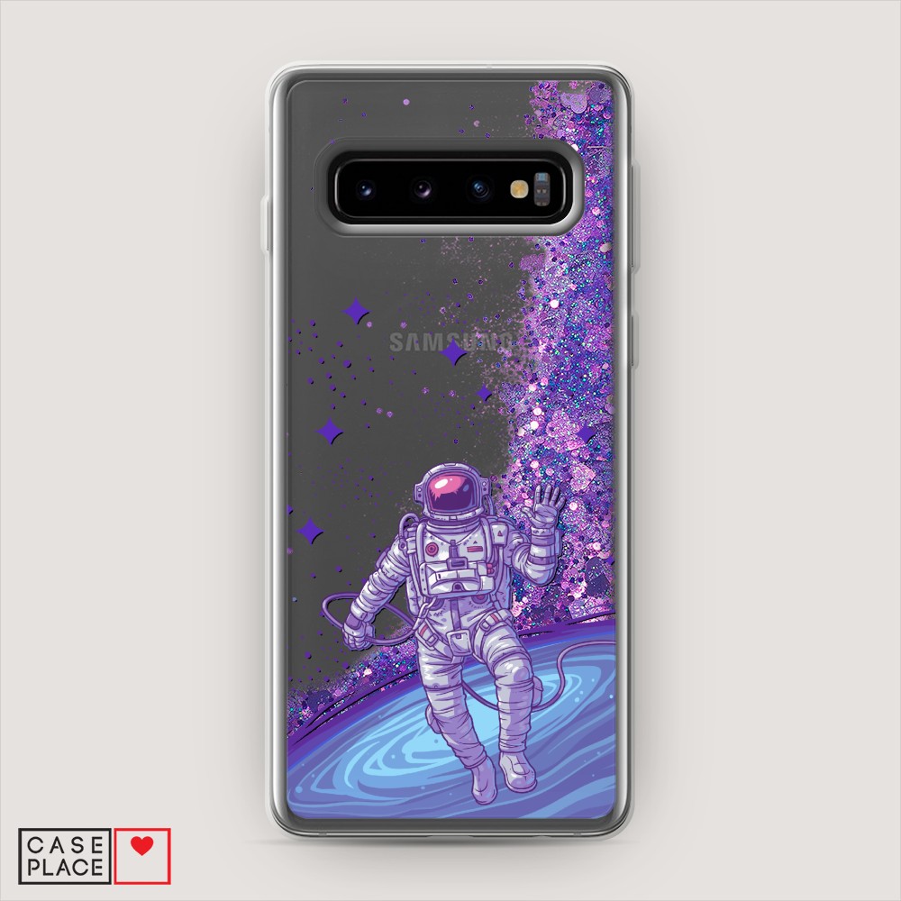

Чехол Awog на Samsung Galaxy S10 "Космонавт в открытом космосе", Разноцветный, 27092-1