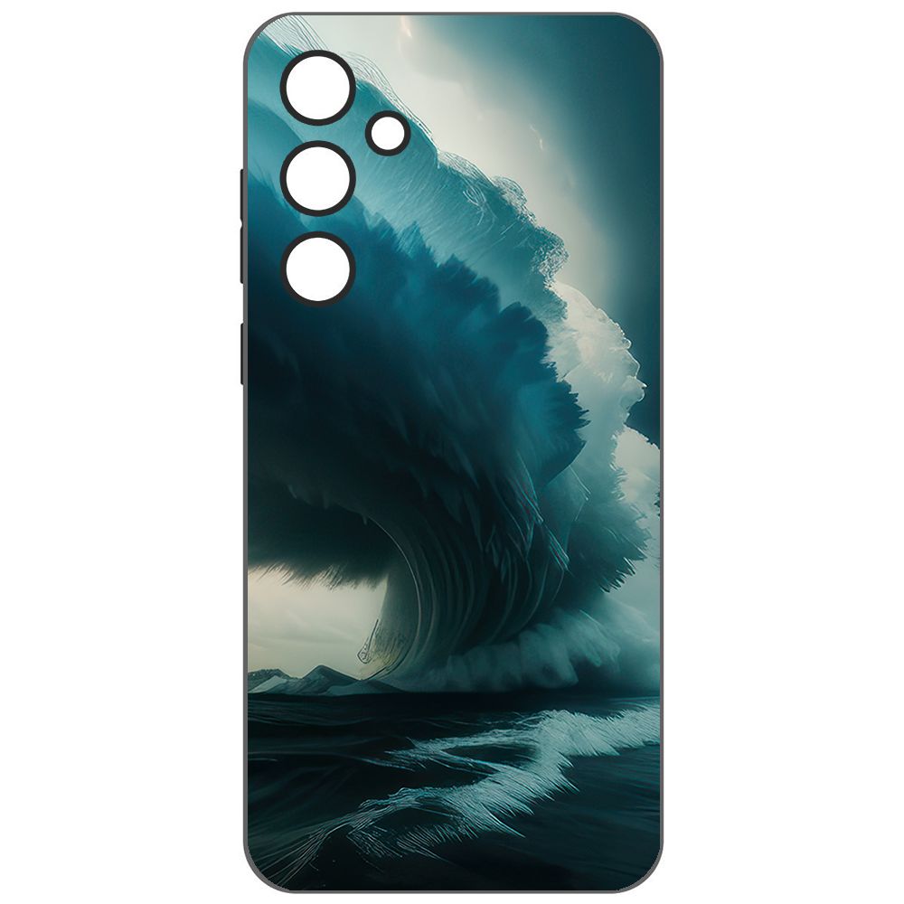 

Чехол-накладка Krutoff Soft Case Торнадо для Samsung Galaxy A35 5G (A356) черный