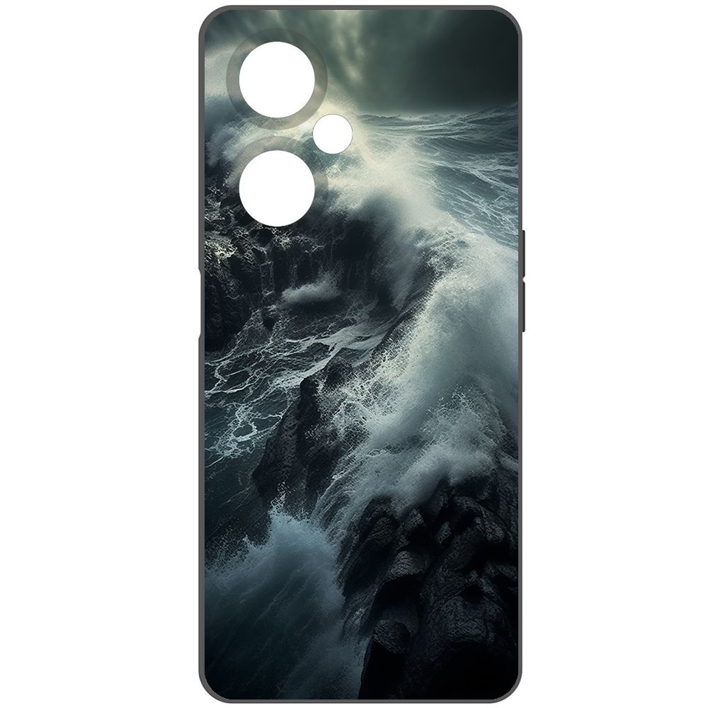 

Чехол-накладка Krutoff Soft Case Шторм для OnePlus Nord CE 3 Lite черный