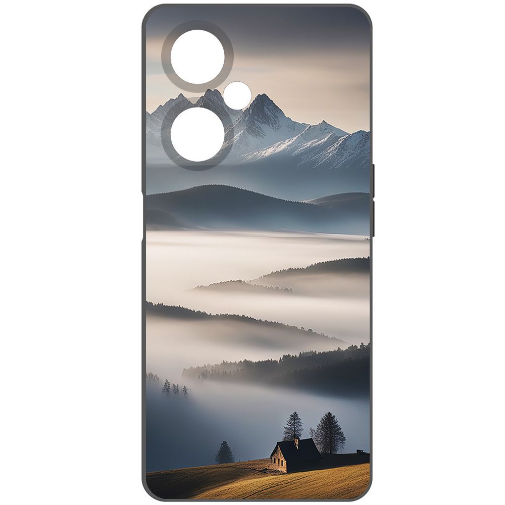 

Чехол-накладка Krutoff Soft Case Туман для OnePlus Nord CE 3 Lite черный