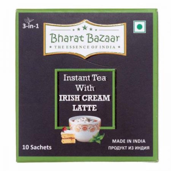 Чай 3в1 Ирландский крем-латте (premix tea with Irish cream latte) Bharat Bazaar 140г