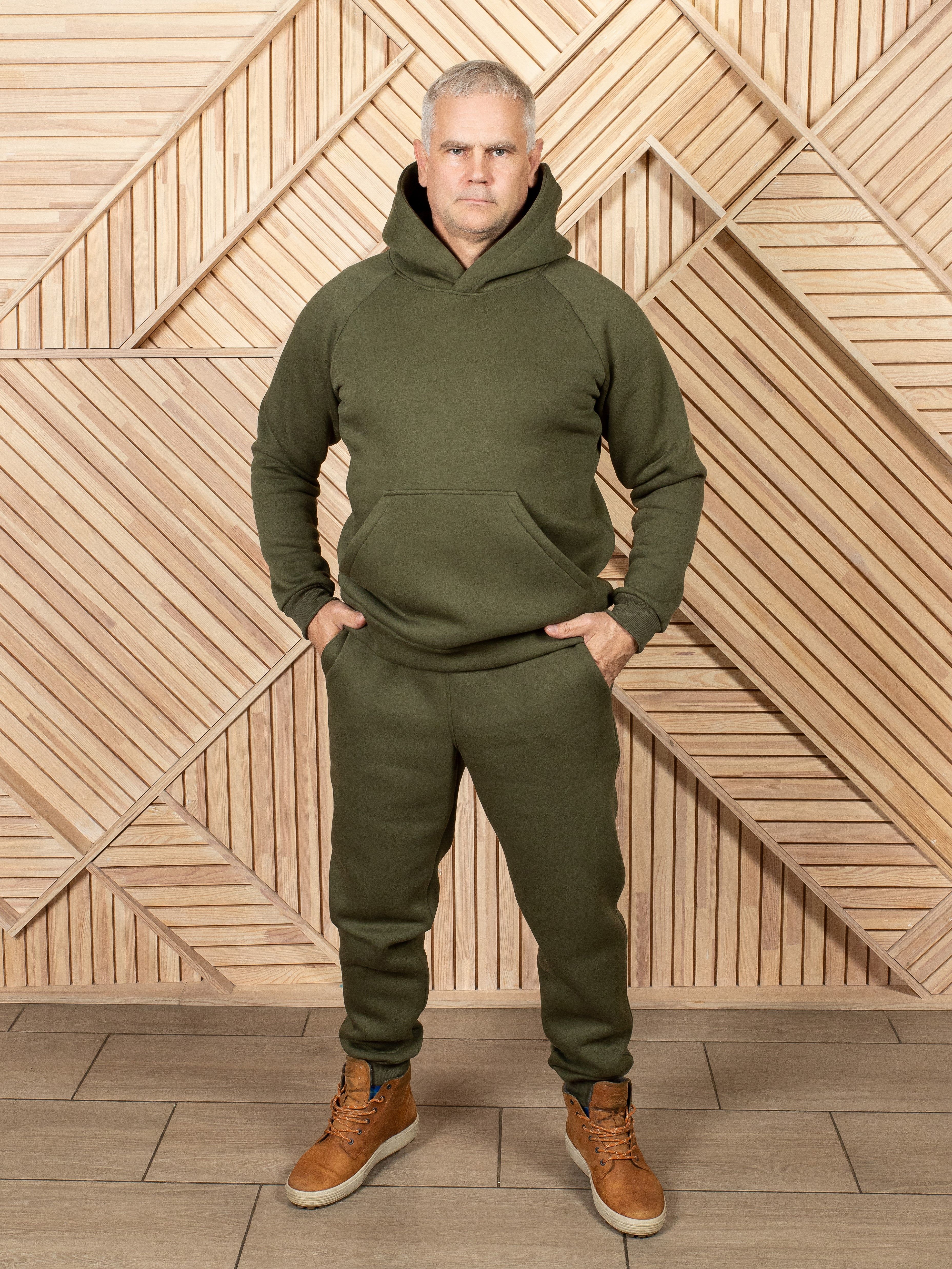 

Костюм мужской ASFASHIONDP Арни хаки 54RU, Арни