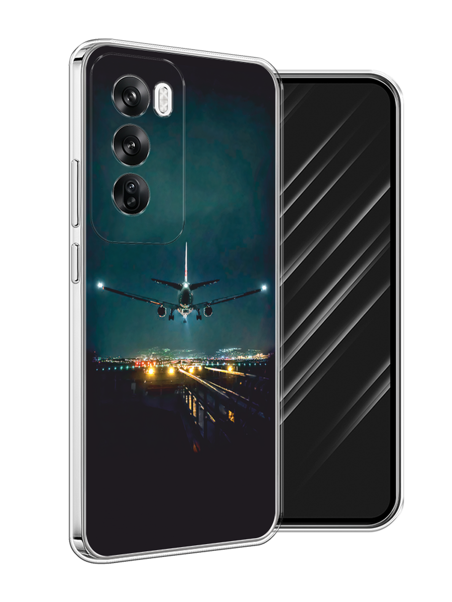 

Чехол Awog на Oppo Reno 12 "Ночной рейс", Черный, 2517450-1