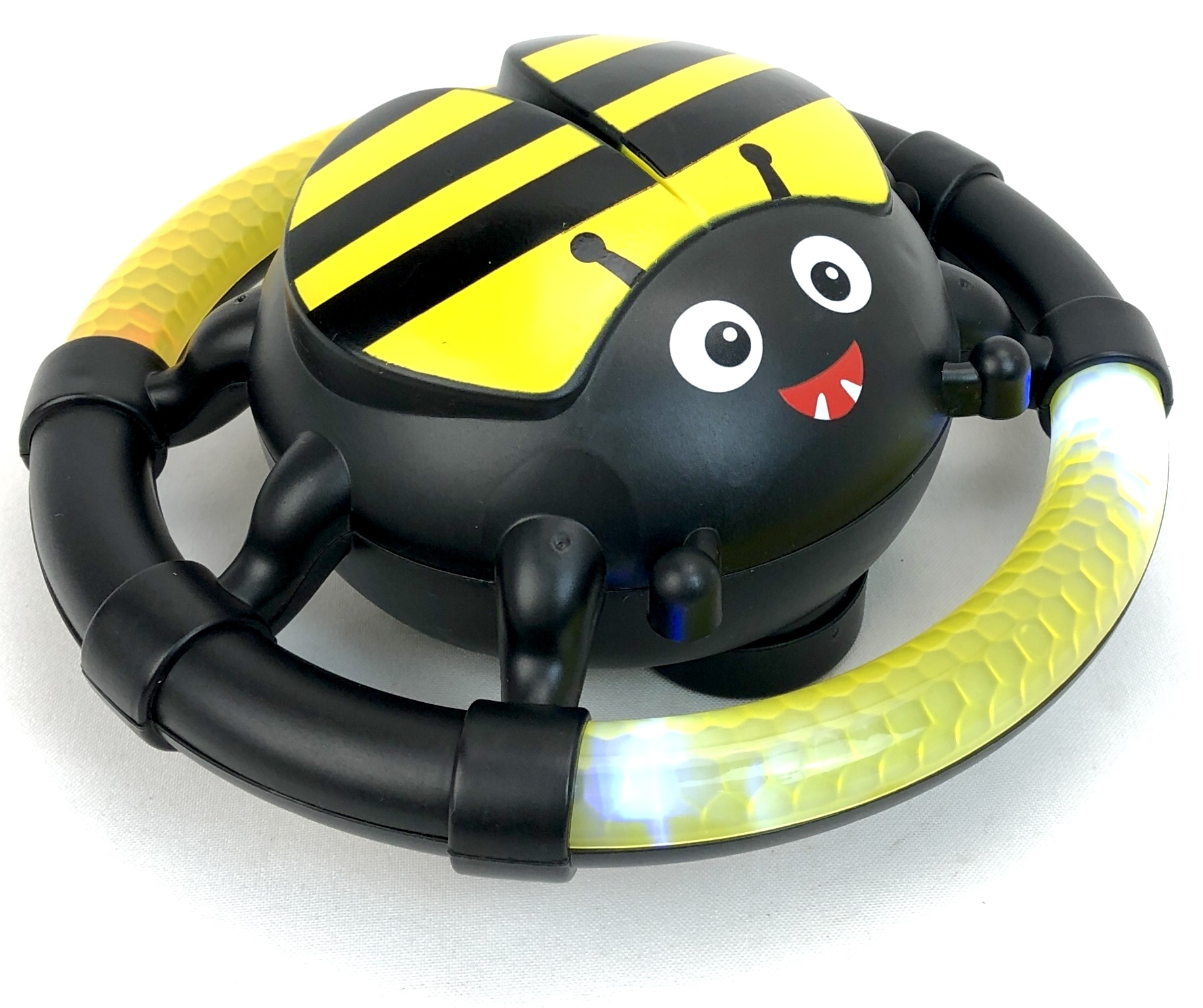 Детская музыкальная игрушка PLAYSMART руль Пчёлка 110431 миска пчёлка 1 л желтый
