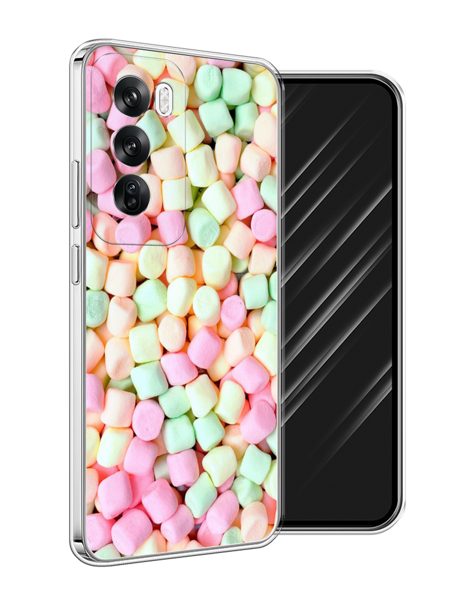 

Чехол Awog на Oppo Reno 12 "Marshmallows", Зеленый;желтый;розовый, 2517450-1