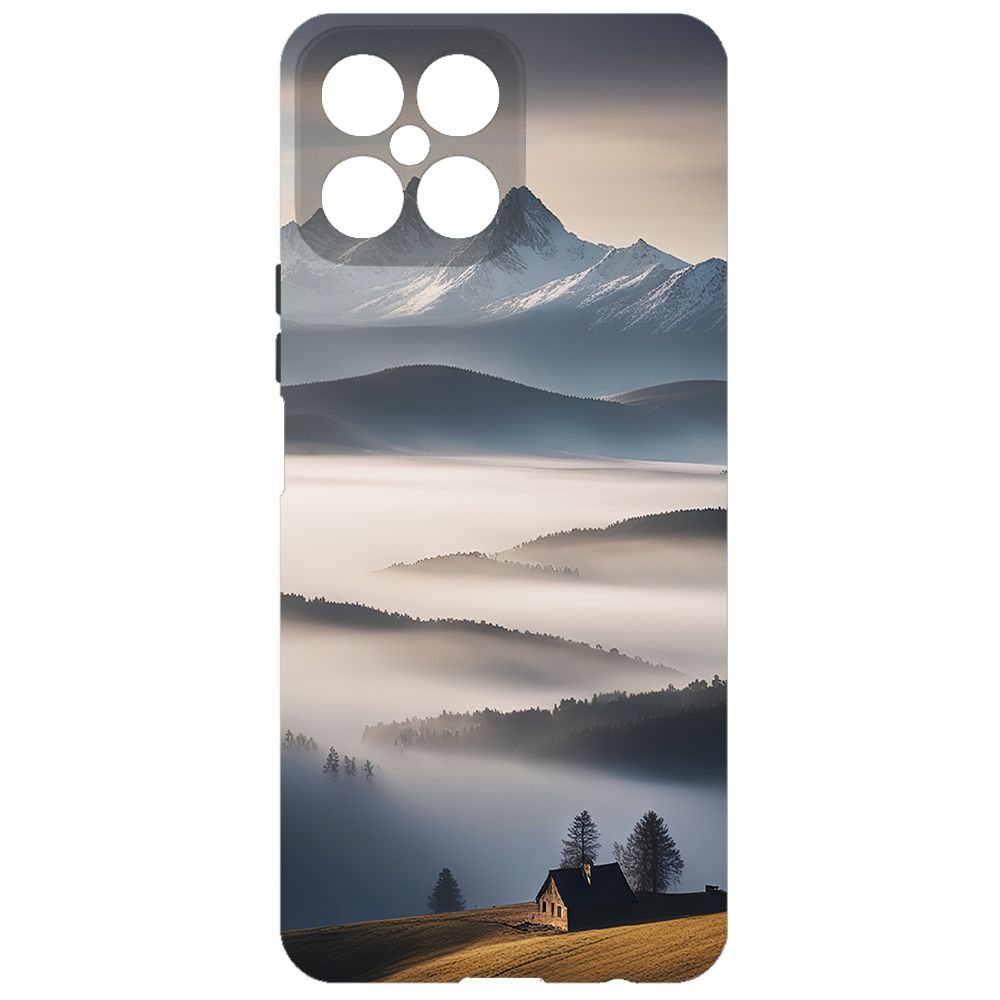 

Чехол-накладка Krutoff Soft Case Туман для Honor X30i черный