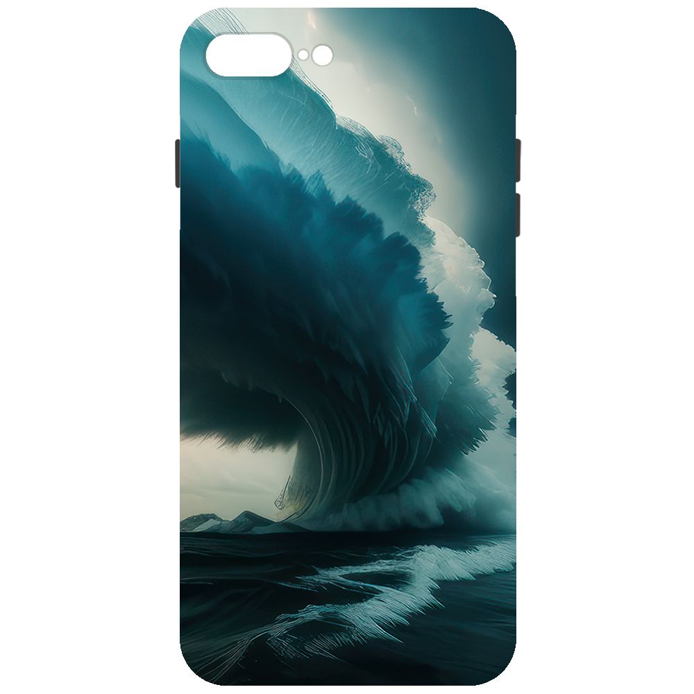 

Чехол-накладка Krutoff Soft Case Торнадо для iPhone 7 Plus/8 Plus черный