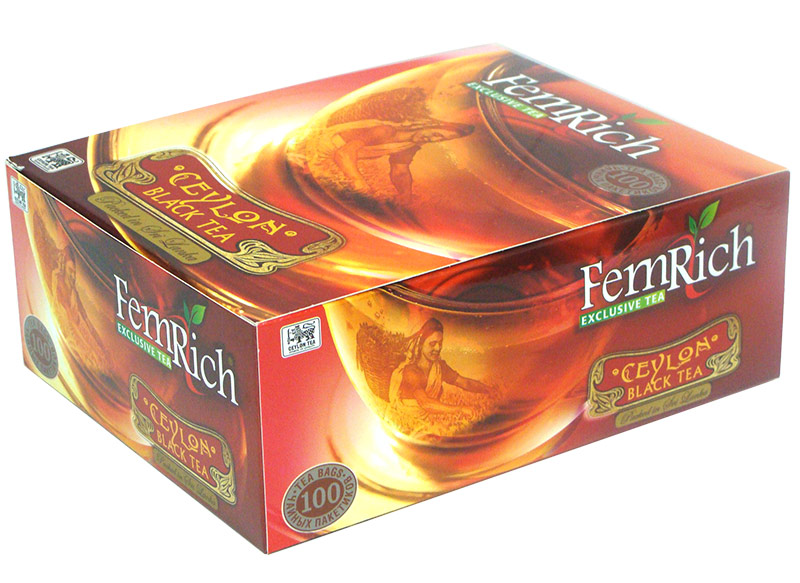 

Чай FemRich Exclusive Черный пакетированный 100 х2 г