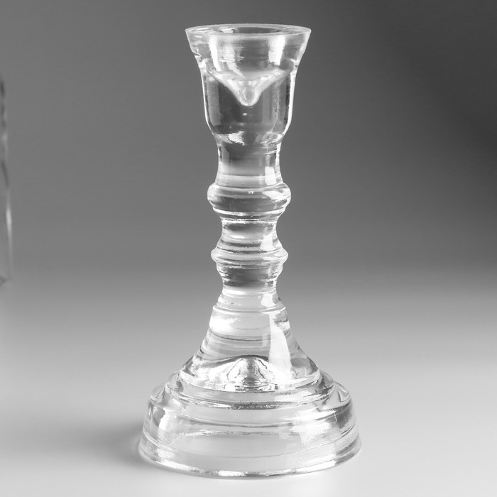 

Подсвечник "КРИСТОФФ-1" 17х8,5 см, Прозрачный